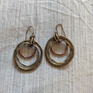 🖤 Elegant Gold, Rose Gold and Silver Earrings